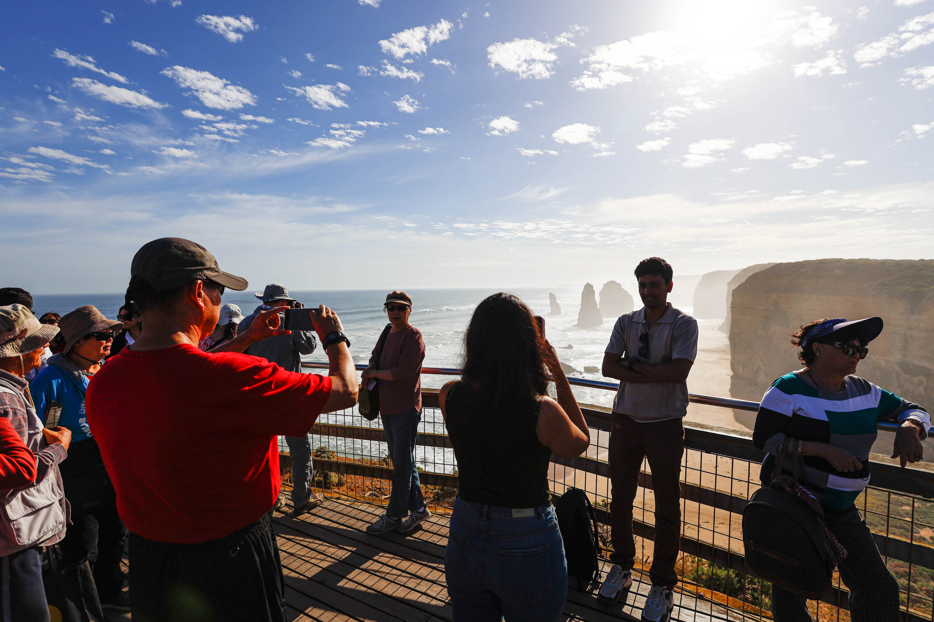 Australia pone límites al turismo en los Doce Apóstoles, uno de sus principales reclamos