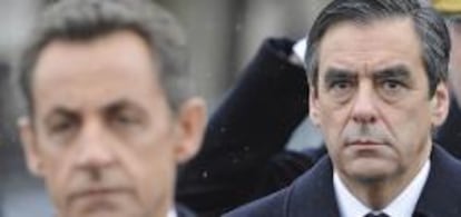 Nicolas Sarkozy y Francois Fillon