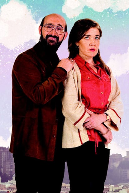 Javier Cámara y María Pujalte, en <i>Los quién </i>(Antena 3).