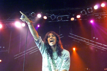 Gerard Quintana, líder de Sopa de Cabra, durante un concierto.