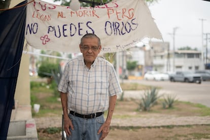 Jorge Lozano, de 67 años, vecino de la Ciudad de las Artes.
