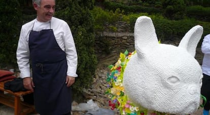 Instante de la celebración en elBulli.