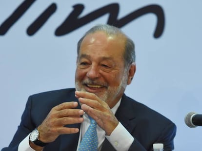 Carlos Slim, propietario de inversora de Carso.