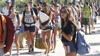 Los 'sounders' empiezan a llegar al festival de Burriana.