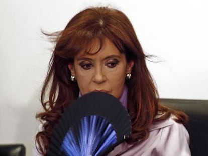 A presidenta Cristina Kirchner.