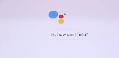 El CEO de Google, Sundar Pichai, durante la conferencia Google I/O 2018 en el Shoreline Amphitheater el 8 de mayo de 2018