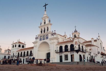 La ermita de El Rocio, localidad en la provincia de Huelva.