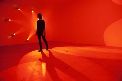 &#039;Rose&#039; (2007), de Ann Veronica Janssens.