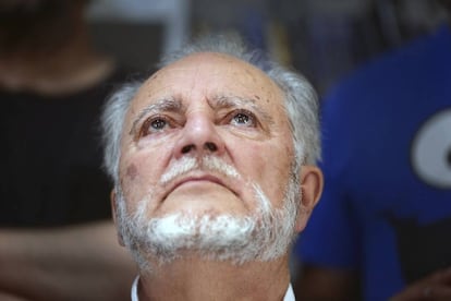 El ex coordinador federal de IU y fundador del Frente Cívico "Somos Mayoría", Julio Anguita.