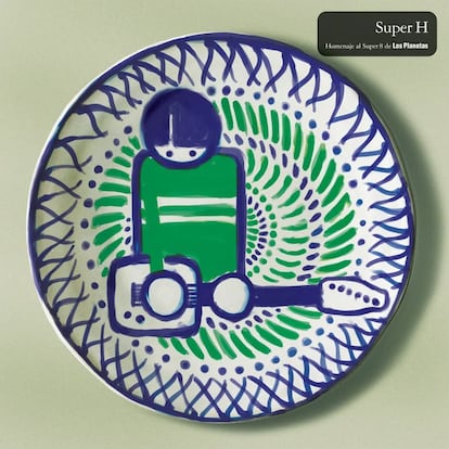 Portada del disco ‘Super H (Homenaje al ‘Super 8′ de Los Planetas)’.