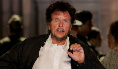 El director Dieter Wedel en el estreno de 'Die letzten Tage von Burgund' en 2007 en Alemania. Germany.