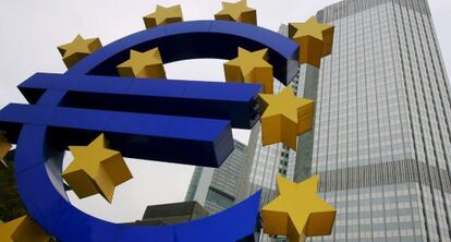 Sede del Banco Central Europeo en Fráncfort.
