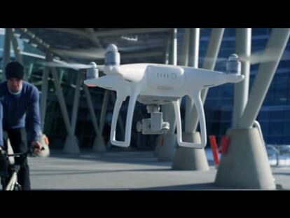 DJI Phantom 4, el drone más inteligente y que graba vídeo en 4K