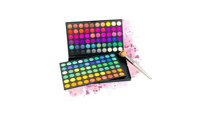 Paleta de ojos de sombras multicolores de Uhiser