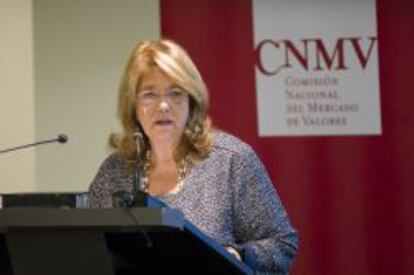 Elvira Rodr&iacute;guez, presidenta de la CNMV