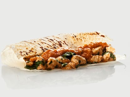 Mollejas y yubas de leche.