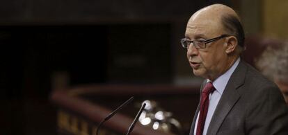 El ministro de Hacienda, Crist&oacute;bal Montoro.