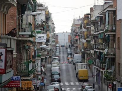 Calle Marcelo Usera, donde se produjo el atropello.