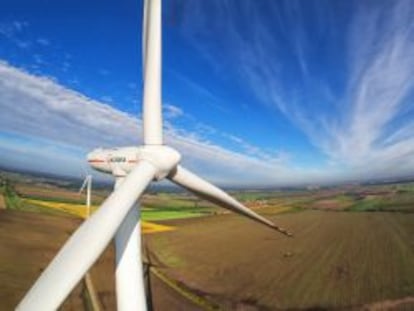 Aerogenerador de Acciona en Polonia.