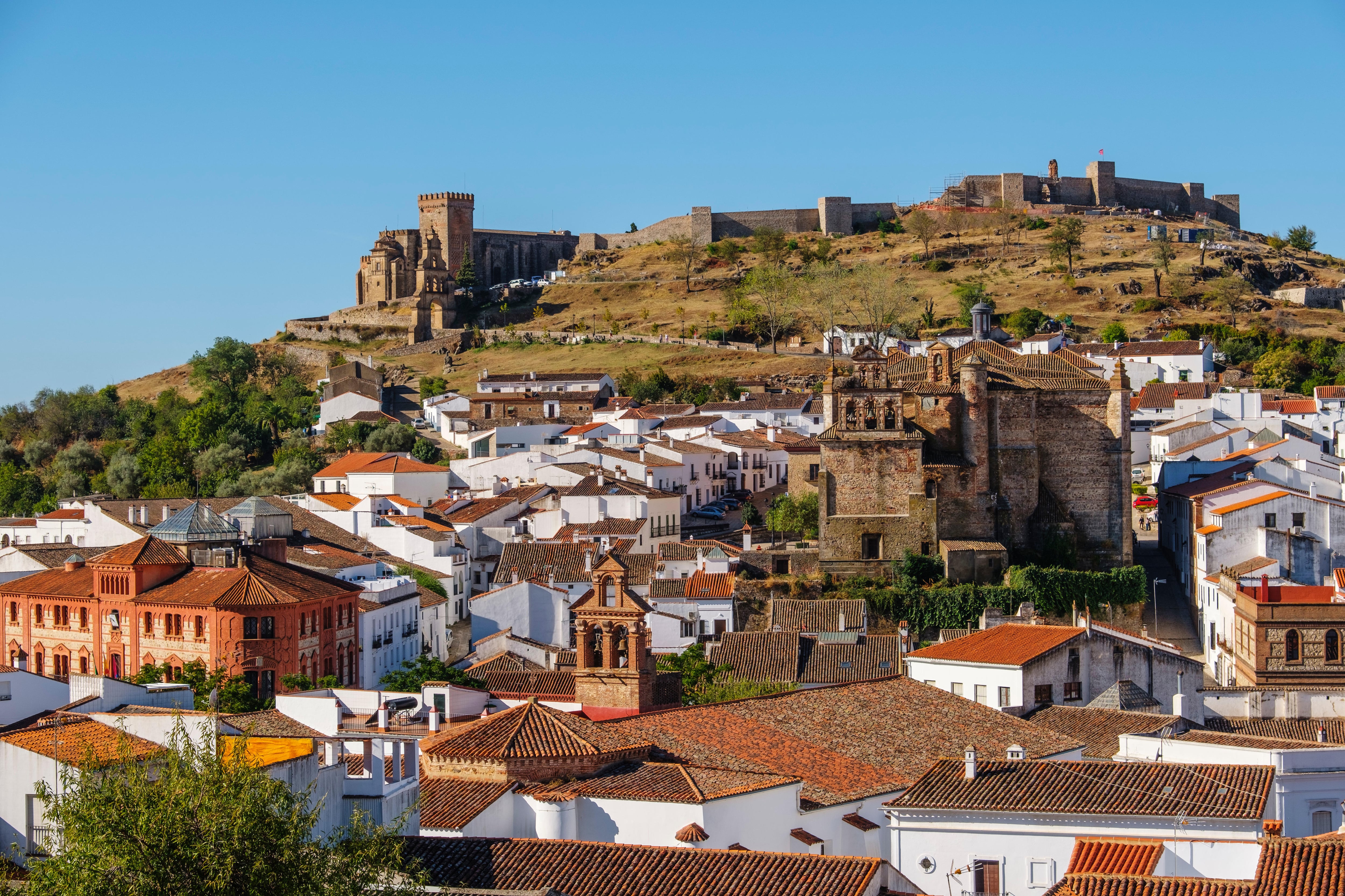 Vista de la localidad de Aracena, en la provincia de Huelva.