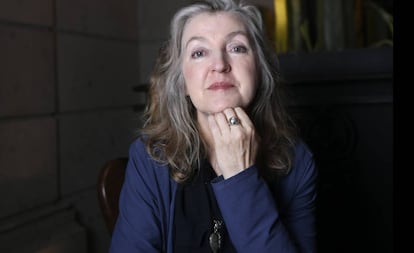 Rebecca Solnit, el 16 de octubre de 2019, en un hotel de Ciudad de México.