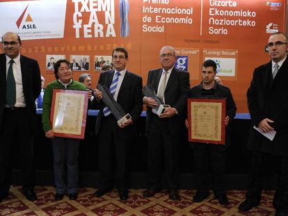 Lantegi Batuak y Gureak, premios Txemi Cantera
