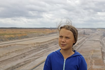 Greta Thunberg.