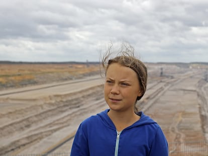 Greta Thunberg.