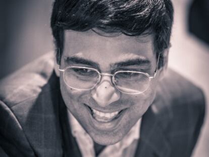 Viswanathan Anand, tras sus dos victorias en la primera jornada de Z&uacute;rich