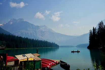 Lago Emerald (Rocosas canadienses).