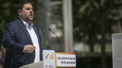 El exvicepresidente de la Generalitat, Oriol Junqueras, en una imagen del pasado febrero.