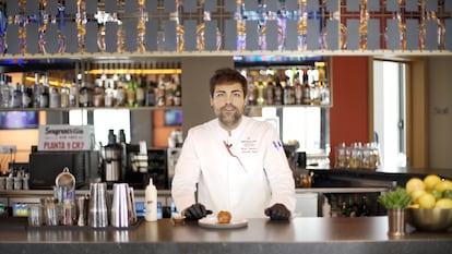 Borja Veguillas, chef ejecutivo de Pestana Hoteles en el Planta 9 CR7 de Gran Vía, 29.