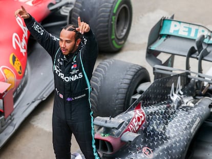 La carrera deportiva de Lewis Hamilton, en imágenes