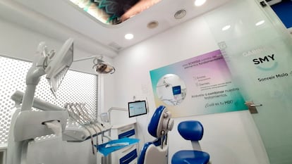 Clínica dental de Smysecret, compañía perteneciente al grupo Donte, propietario también de Vitaldent.