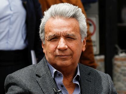 El expresidente de Ecuador Lenín Moreno, en 2019.