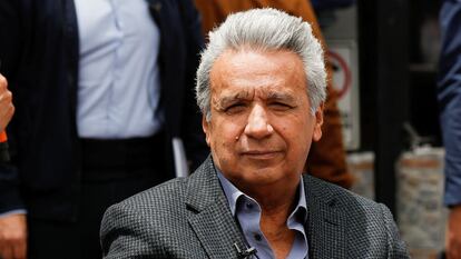 El expresidente de Ecuador Lenín Moreno, en 2019.