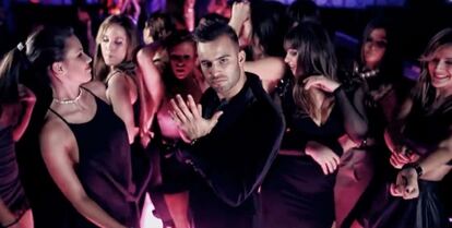 Jesé Rodríguez, en un videoclip de 'Big Flow'.