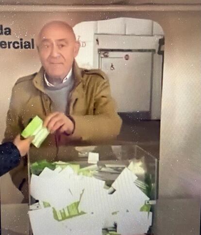 Captura de pantalla del vídeo del sorteo navideño por el que el concejal de Úbeda, José Luis Madueño, está bajo sospecha.