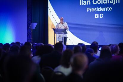 Ilan Goldfajn, presidente del BID, durante la apertura de los seminarios, en Punta Cana (República Dominicana).