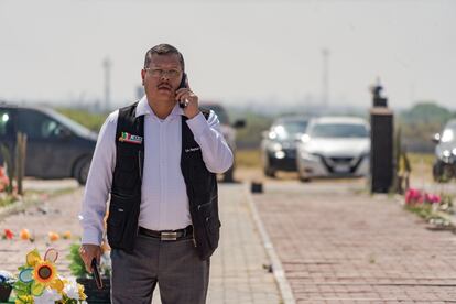 Raymundo Ramos, representante del Comité de Derechos Humanos de Tamaulipas, en Nuevo Laredo (México), el 1 de marzo de 2023.