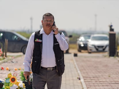 Raymundo Ramos, representante del Comité de Derechos Humanos de Tamaulipas, en Nuevo Laredo (México), el 1 de marzo de 2023.