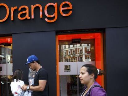 Tienda de Orange en Madrid.