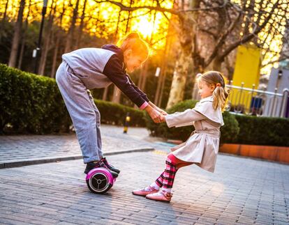 Los 'hoverboard' son uno de los juguetes estrella entre los niños. 