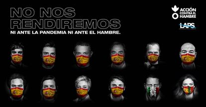 Imagen de la campaña #Nonosrendiremos