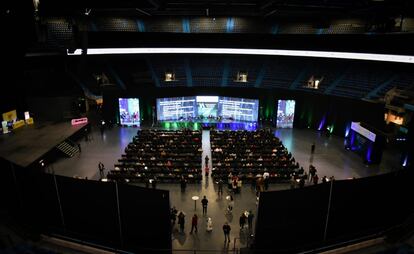 Cuarta Cumbre de Inteligencia Artificial de PRISA Media, en el Movistar Arena en Bogotá.