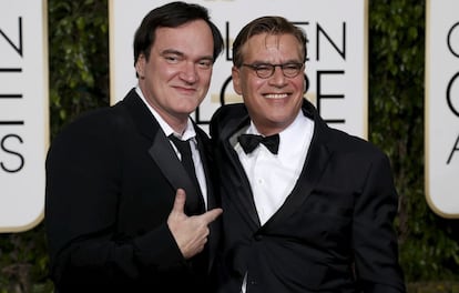 Tarantino y Aaron Sorkin.
