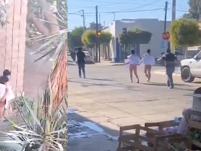 Golpean y desnudan a estudiantes que vendían vapeadores en la UAdeO Sinaloa.