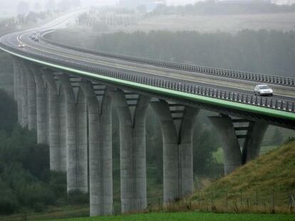 Una de las autopistas de Sanef, filial francesa de Abertis.