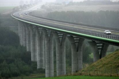 Una de las autopistas de Sanef, filial francesa de Abertis.