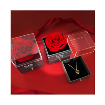 rosa eterna, rosas eternas, rosa eterna amazon, rosa eterna azul, rosa negra eterna, rosa eterne en cristal, ¿qué son las flores eternas?, comprar rosa eterna
